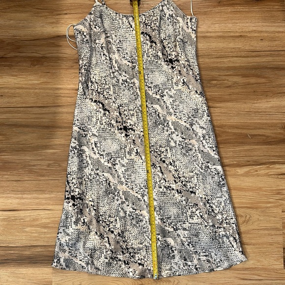 Calvin Klein Snake Skin Slip Dress - Picture 5 of 6